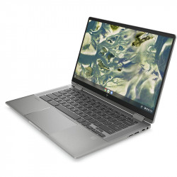 HP Chromebook x360 14c-cc0004na, Grigio, Intel Core i5-1135G7, 8GB RAM, 256GB SSD, 14" 1920x1080 FHD, HP 1 anno Di Garanzia, Inglese Tastiera