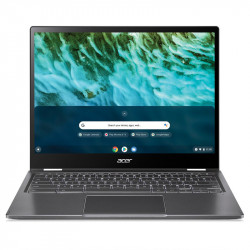 Acer Chromebook Spin 713 CP713-3W Convertible 2-in-1 Laptop, Grigio, Intel Core i5-1135G7, 8GB RAM, 256GB SSD, 13.5" 2256x1504 3.39MA, Acer 1 anno Di Garanzia, Inglese Tastiera