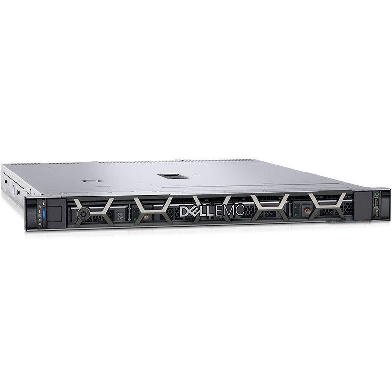 Server rack Dell PowerEdge R350, chassis con 4 alloggiamenti da 3,5", Intel Xeon E-2388G, PERC H355, Dell 3 anni Di Garanzia