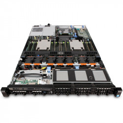 Server rack Dell PowerEdge R630, chassis con 8 alloggiamenti da 2,5", doppio processore Intel Xeon E5-2650 v4, 64 GB di RAM, SSD da 960 GB, PERC H730P, EuroPC 1 anno Di Garanzia