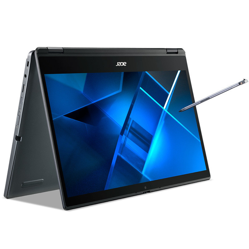 Acer TravelMate Spin P4 P414RN-51 Convertible 2-in-1 Laptop, Blu, Intel Core i5-1135G7, 16GB RAM, 512GB SSD, 14" 1920x1080 FHD, Acer 1 anno UK Di Garanzia, Inglese Tastiera