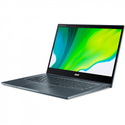 Acer Spin 7 Pro SP714-61NA-S722 Laptop convertibile 2 in 1, blu, Qualcomm Snapdragon 8cx Gen 2, Kryo 495, 8 GB RAM, 512 GB SSD, touchscreen FHD 14" 1920x1080, Acer 1 anno Di Garanzia, Inglese Tastiera