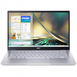 Acer Swift 3 SF314-44 Ultra-thin Laptop, Argento, AMD Ryzen 5 5625U, 8GB RAM, 512GB SSD, 14" 1920x1080 FHD, Acer 1 anno UK Di Garanzia, Inglese Tastiera