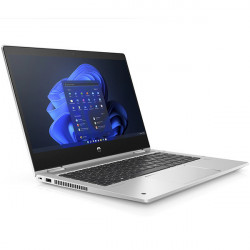 HP ProBook x360 435 G9 Convertible Laptop, Argento, AMD Ryzen 5 5625U, 8GB RAM, 256GB SSD, 13.3" 1920x1080 FHD Touchscreen, HP 1 anno Di Garanzia, Inglese Tastiera