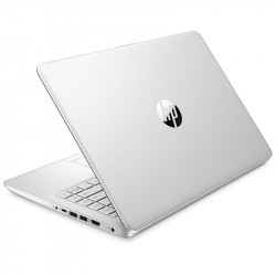 HP 14s-fq1005na Laptop, Argento, AMD Ryzen 7 5700U, 8GB RAM, 512GB SSD, 14" 1920x1080 FHD, HP 1 anno Di Garanzia, Inglese Tastiera