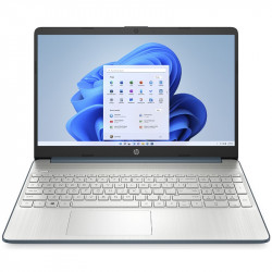 HP 15s-fq5025na Laptop, Blu, Intel Core i3-1215U, 8GB RAM, 256GB SSD, 15.6" 1920x1080 FHD, HP 1 anno Di Garanzia, Inglese Tastiera