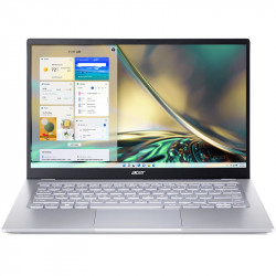Acer Swift 3 SF314-44-R6CF Ultra-thin Laptop, Argento, AMD Ryzen 5 5625U, 8GB RAM, 512GB SSD, 14" 1920x1080 FHD, Acer 1 anno UK Di Garanzia, Inglese Tastiera