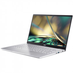 Acer Swift 3 SF314-44-R6CF Ultra-thin Laptop, Argento, AMD Ryzen 5 5625U, 8GB RAM, 512GB SSD, 14" 1920x1080 FHD, Acer 1 anno UK Di Garanzia, Inglese Tastiera
