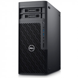 Dell Precision 5860 Tower Workstation, Nero, Intel Xeon W3-2423, 128GB RAM, 2TB SSD, 4GB Nvidia T400, Dell 3 anni Di Garanzia, Inglese Tastiera