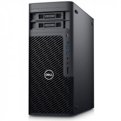 Dell Precision 5860 Tower Workstation, Nero, Intel Xeon W7-2495X, 256GB RAM, 2x 4TB SSD+2x 12TB SATA, 12GB Nvidia RTX A2000, Dell 3 anni Di Garanzia, Inglese Tastiera