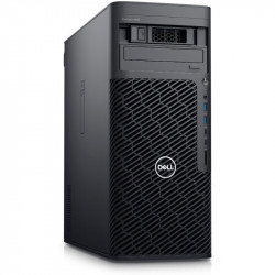 Dell Precision 5860 Tower Workstation, Nero, Intel Xeon W3-2435, 16GB RAM, 256GB SSD, 4GB Nvidia T400, DVD-RW, Dell 3 anni Di Garanzia, Inglese Tastiera
