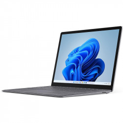 Microsoft Surface Laptop 4, Platinum, Intel Core i5-1145G7, 8GB RAM, 512GB SSD, 13.5" 2256x1504 3.39MA, EuroPC 2 anni Di Garanzia, Inglese Tastiera