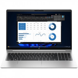 HP ProBook 450 G10 Business Laptop, Argento, Intel Core i5-1335U, 8GB RAM, 256GB SSD, 15.6" 1920x1080 FHD, HP 1 anno Di Garanzia, Inglese Tastiera