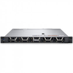 Server rack Dell PowerEdge R450, chassis con alloggiamento da 8 x 2,5", Intel Xeon Silver 4309Y, 16 GB di RAM, SSD SATA da 480 GB, PERC H755, alimentatore da 800 W, Dell 3 anni di garanzia