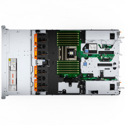 Server rack Dell PowerEdge R6615, 1U, socket singolo, chassis con alloggiamento hot plug da 10 x 2,5", Dell 3 anni di garanzia