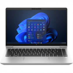 HP EliteBook 645 G10 Business Laptop, Argento, AMD Ryzen 5 Pro 7530U, 16GB RAM, 256GB SSD, 14" 1920x1080 FHD, HP 1 anno Di Garanzia, Inglese Tastiera