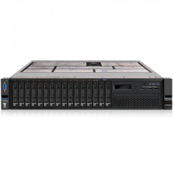 Server rack Lenovo System x3650 M5, chassis con alloggiamento da 16 x 2,5", doppio Intel Xeon E5-2690 v4, 128 GB di RAM, 8 SAS da 15 KB da 600 GB, ServeRAID M5210, doppio alimentatore da 900 W, EuroPC 1 anno di garanzia