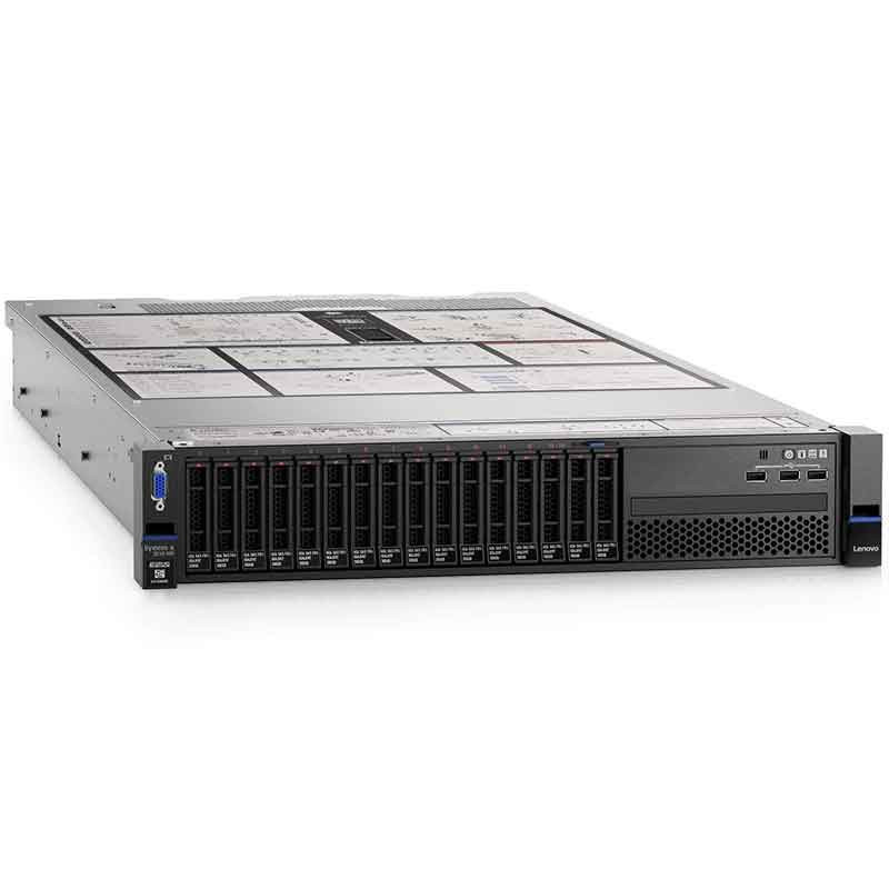 Server rack Lenovo System x3650 M5, chassis alloggiamento 16x2,5", doppio Intel Xeon E5-2620 v3, 64 GB di RAM, 2x 300 GB 10K SAS, ServeRAID M5210, doppio alimentatore da 900 W, EuroPC 1 anno di garanzia