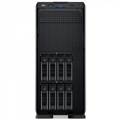 Server tower Dell PowerEdge T560, chassis con alloggiamento da 8 x 3,5", Intel Xeon Silver 4410T, 32 GB di RAM, 3 SAS da 1,2 TB 10K, PERC H755, doppio alimentatore da 800 W, Dell 3 anni di garanzia