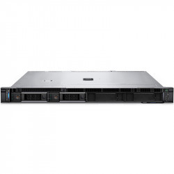 Server rack Dell PowerEdge R250, chassis con alloggiamento hot plug 4x3,5", Intel Xeon E-2324G, 32 GB di RAM, 2 SSD SATA da 1,92 TB, PERC H355, alimentatore da 700 W, Dell 3 anni di garanzia