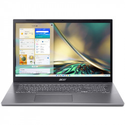 Acer Aspire 5 A517-53-57VC Laptop, Grigio, Intel Core i5-12450H, 16GB RAM, 1TB SSD, 17.3" 1920x1080 FHD, Acer 1 anno UK Di Garanzia, Inglese Tastiera