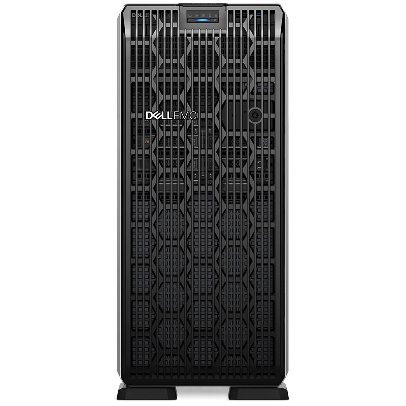 Server tower Dell PowerEdge T550, chassis con alloggiamento da 8 x 2,5", Intel Xeon Silver 4314, 32 GB di RAM, SSD SATA da 480 GB, PERC H755, alimentatore da 800 W, Dell 3 anni di garanzia