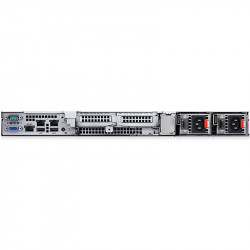 Server rack Dell PowerEdge R350, chassis con alloggiamento da 8 x 2,5", Intel Xeon E-2334, 16 GB di RAM, SAS 10K da 600 GB, PERC H355, doppio alimentatore da 600 W, Dell 3 anni di garanzia